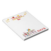 学校日先生メモ帳 ノートパッド (アングル)