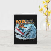 学校日及び先生100名おもしろい カード (黄色い花)