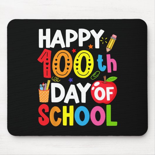 学校日及び先生100名 マウスパッド (正面)