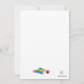 学校日招待状 招待状 (裏面)