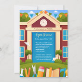 学校日招待状 招待状 (正面)