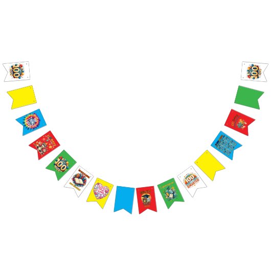 学校日百名 バンティングフラッグ (全)