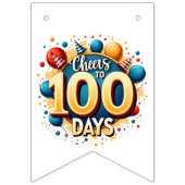 学校日百名 バンティングフラッグ (第1の旗)