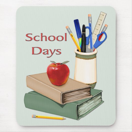 学校日静止中 マウスパッド (正面)