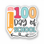 学校日100人49 シール (正面)