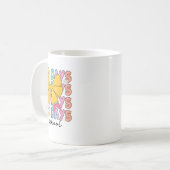 学校日100先生学校100日目 コーヒーマグカップ (正面左)