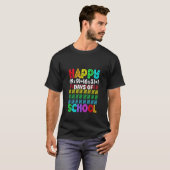学校日100名、学校Tシャツ100日目 Tシャツ (正面フル)