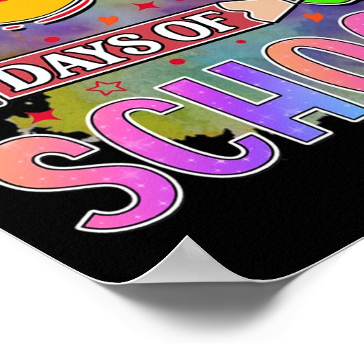 学校日100学校日 ポスター (角)