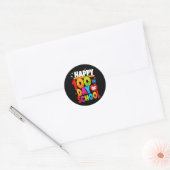 学校日100校44 ラウンドシール (封筒)