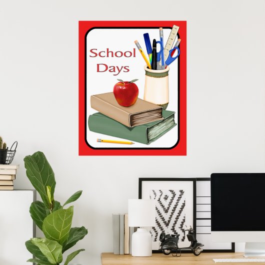 学校日 ポスター (ホームオフィス)