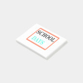 学校日 ポストイット (アングル)