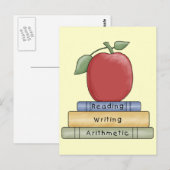 学校日 ポストカード (正面/裏面)