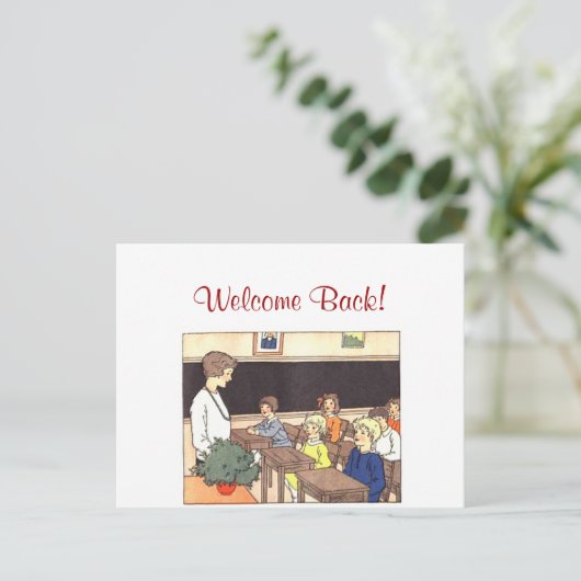 学校日 ポストカード (スタンド正面)