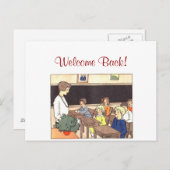 学校日 ポストカード (正面/裏面)