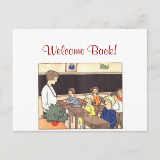 学校日 ポストカード