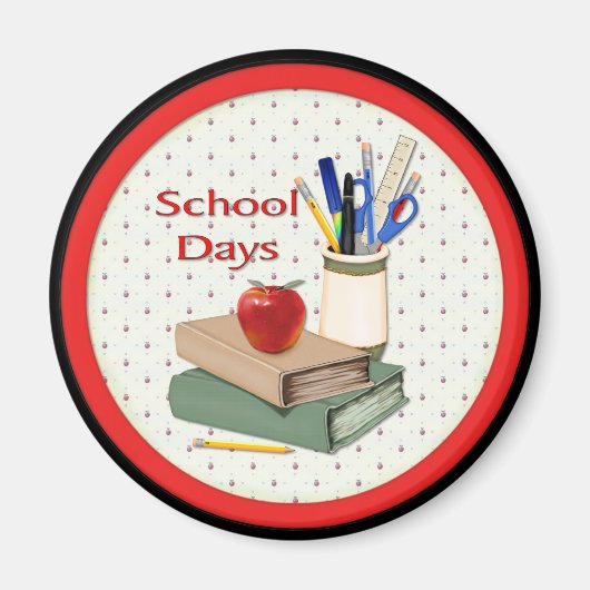 学校日 マグネット (正面)