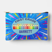 学校日!1年生パーソナライズされた アクセサリーポーチ (正面)