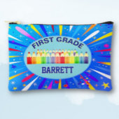 学校日!1年生パーソナライズされた アクセサリーポーチ