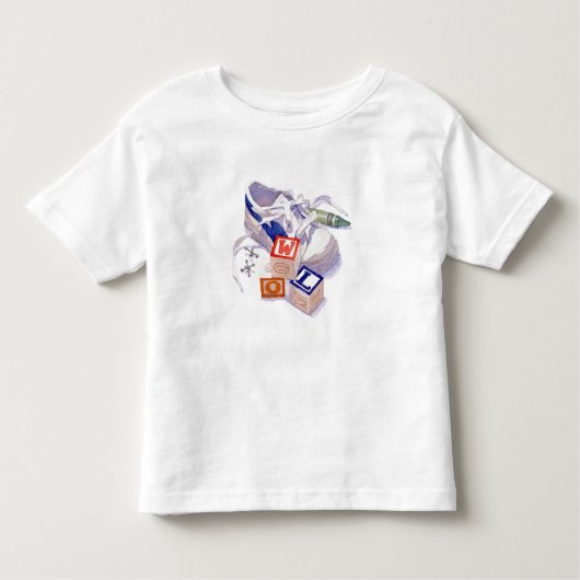 学校時代のシャツ トドラーTシャツ (正面)