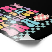 学校時代の私の最後の日で先生生活Groovy フォトプリント (角)