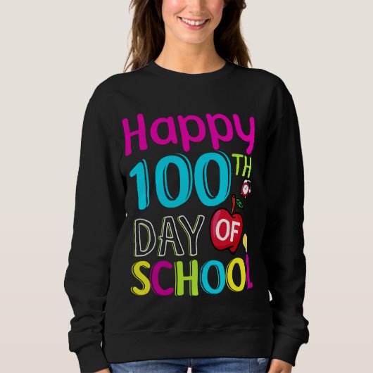 学校時代の100日目 スウェットシャツ (正面)