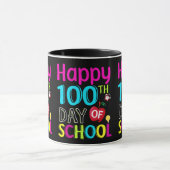 学校時代の100日目 マグカップ (中央)