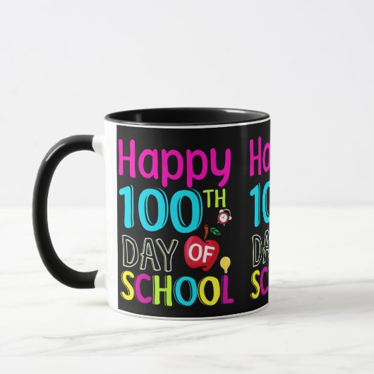 学校時代の100日目 マグカップ (左)