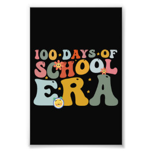 学校時代の100日Groovy先生子供 フォトプリント