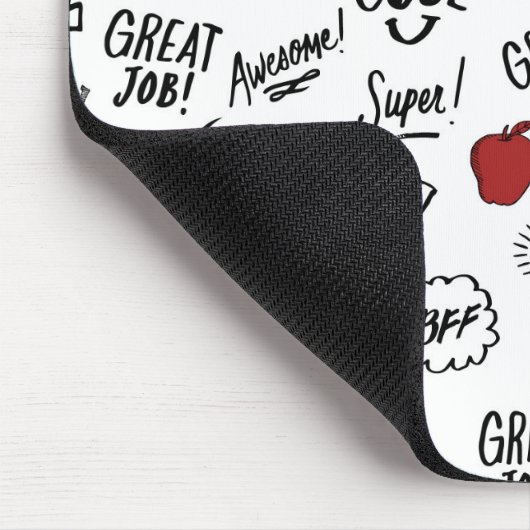 学校時間 マウスパッド (コーナー)