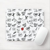 学校時間 マウスパッド (マウス)