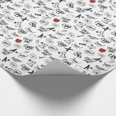 学校時間 ラッピングペーパー (角)