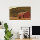 学校時間 – Winslow Homerファインアートポスター ポスター (ホームオフィス)