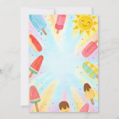 学校最後のパーティーのお誘い、スクールアウトパーティー 招待状 (裏面)