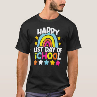 学校最後の日おめでとう  生徒と先生  6 Tシャツ