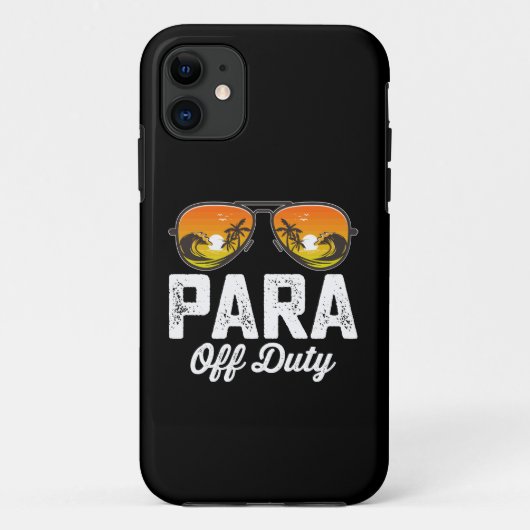 学校最後の日のパラオフデューティ Case-Mate iPhoneケース (裏面)