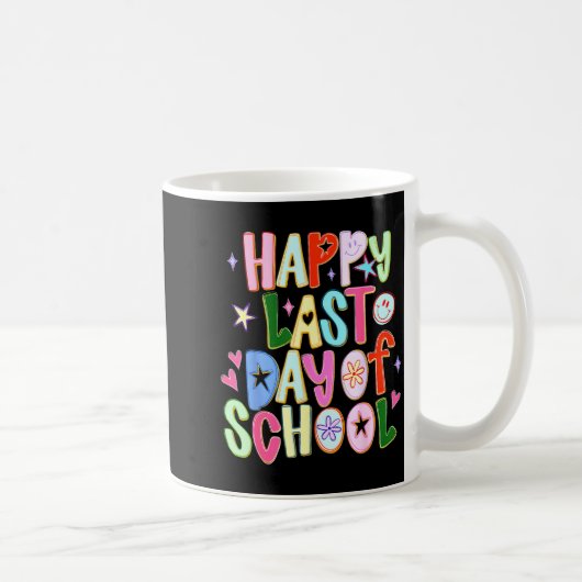 学校最後の日の面白い教師 コーヒーマグカップ (右)
