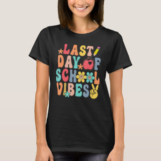 学校最後の日バイブキッズ先生学生卒業 Tシャツ