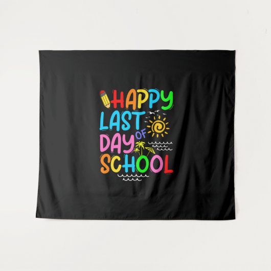 学校最後の日教師用サマーサングラス タペストリー (正面(横))