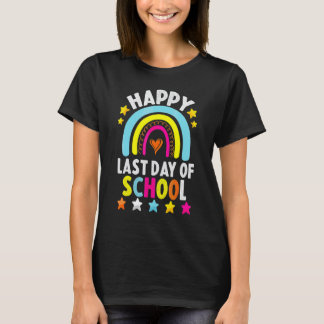 学校最後の日 先生 生徒 卒業おめでとう Tシャツ