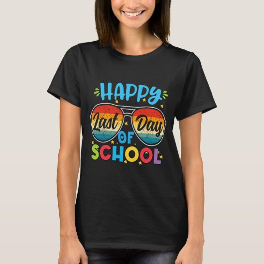 学校最後の日 教師 生徒 卒業 7  Tシャツ (正面)