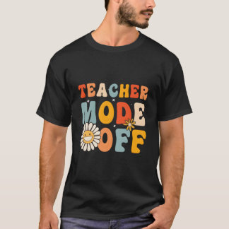 学校最終日、教師モードオフ こんにちは夏 B Tシャツ