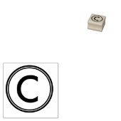 学校格付けCゴム印 ラバースタンプ (押印)