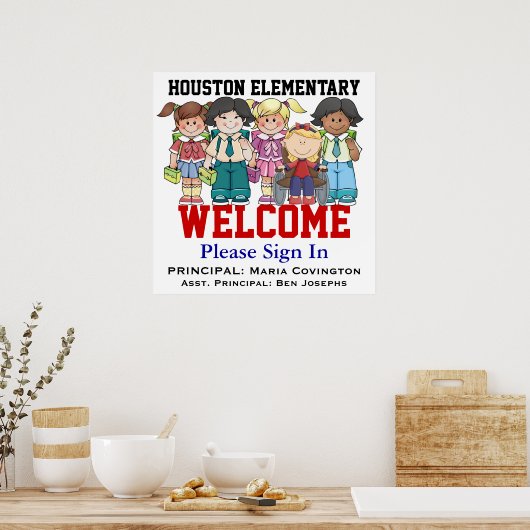 学校歓迎 – SRF ポスター (キッチン)