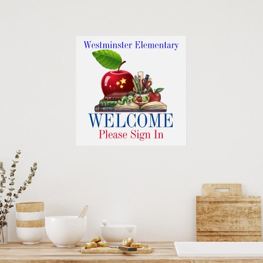 学校歓迎 – SRF ポスター (キッチン)