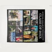 学校法人大学卒業クラスの写真 タペストリー (正面(横))