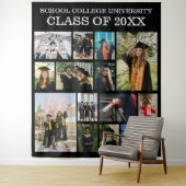 学校法人大学卒業クラスの写真 タペストリー (インサイチュ)