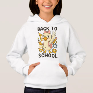 🎒 学校準備OK！かわいいガチョウ