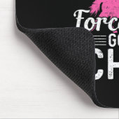 学校生まれのおもしろい樽に行くことを余儀なくされた馬に乗る マウスパッド (コーナー)