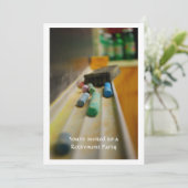 学校生活の教師退職のお誘い 招待状 (スタンド正面)