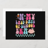 学校生活最後の教師ライフが最高すぎる 招待状 (正面/裏面)